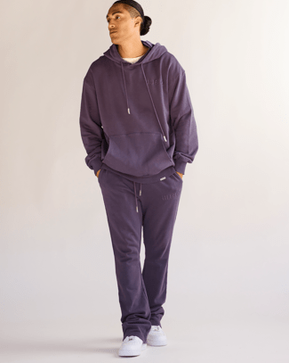 VALA - FOCUS - FLEECE SET VINTAGE INK PURPLE - Valabasas