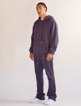 VALA - FOCUS - FLEECE SET VINTAGE INK PURPLE - Valabasas