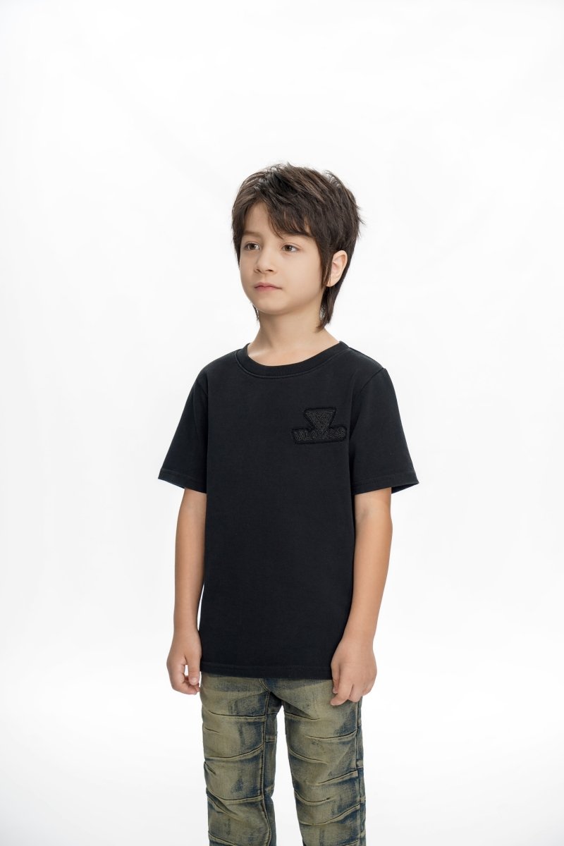 Vala Kids Black Tee - Valabasas
