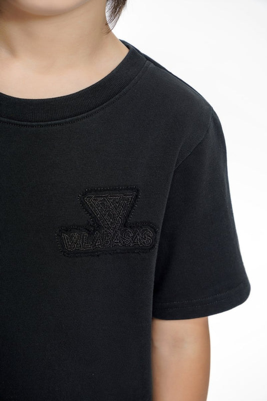 Vala Kids Black Tee - Valabasas