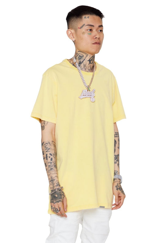 VALABASAS TEE "VALA - CORE" VINTAGE YELLOW - Valabasas