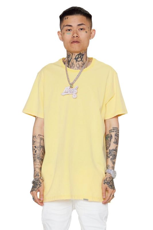VALABASAS TEE "VALA - CORE" VINTAGE YELLOW - Valabasas