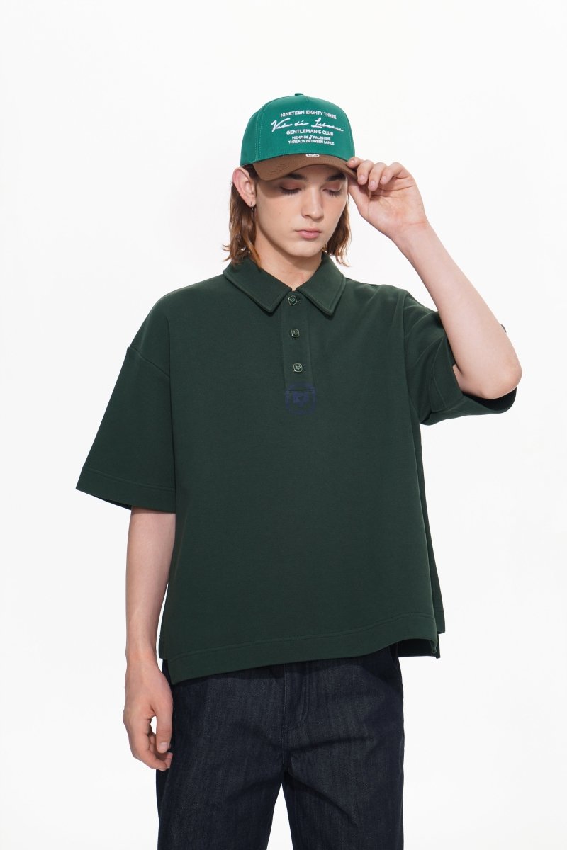 Valle Polo Shirt – Green (Cotton Blend) - Valabasas