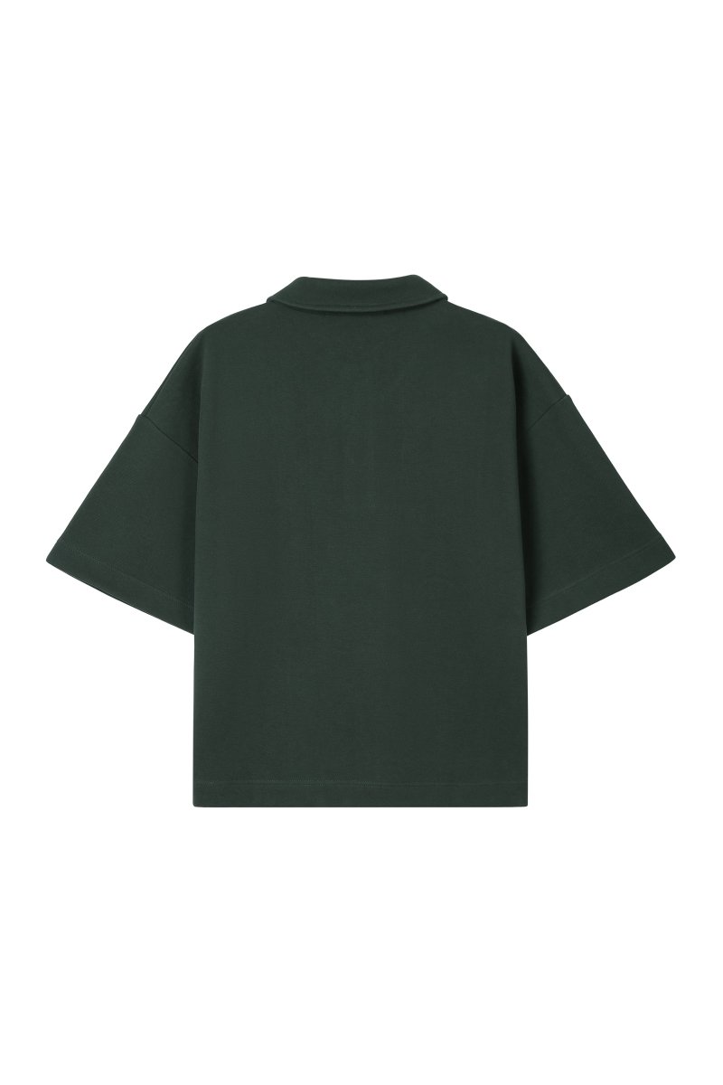 Valle Polo Shirt – Green (Cotton Blend) - Valabasas