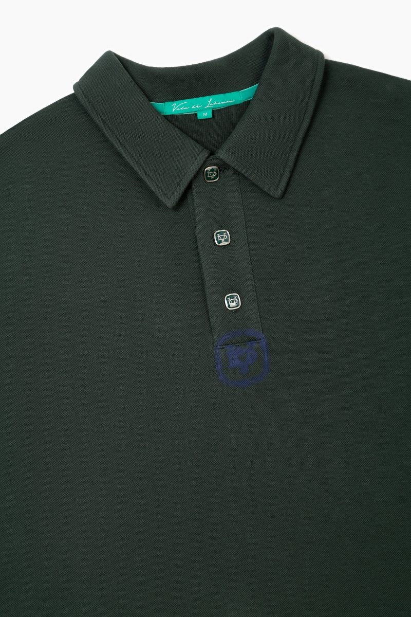 Valle Polo Shirt – Green (Cotton Blend) - Valabasas