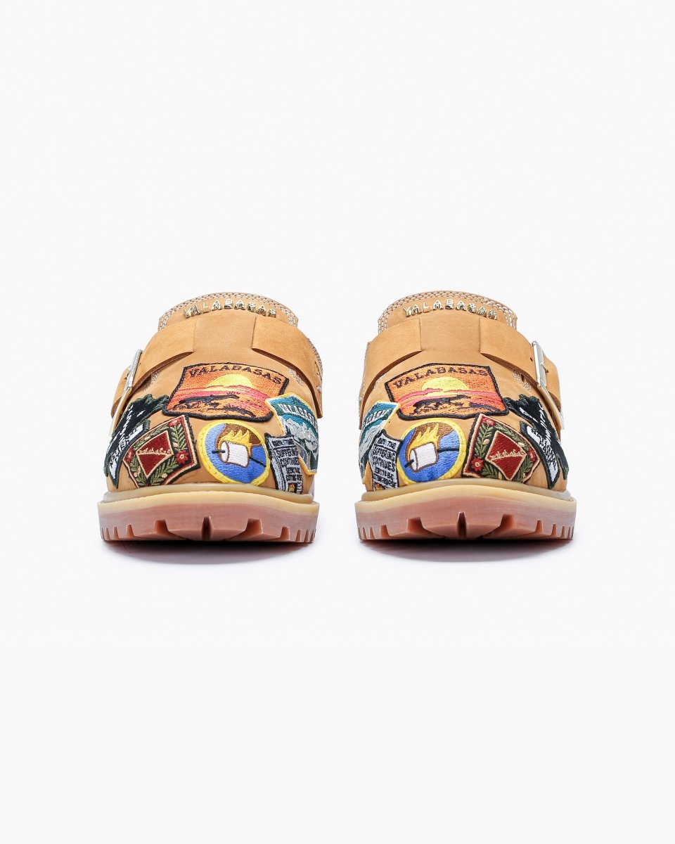 Vanguard Patterned Mule Beige – Valabasas