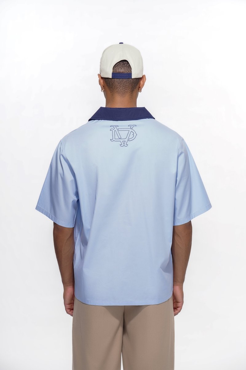 Vazio Button Down – Blue (Cotton Blend) - Valabasas