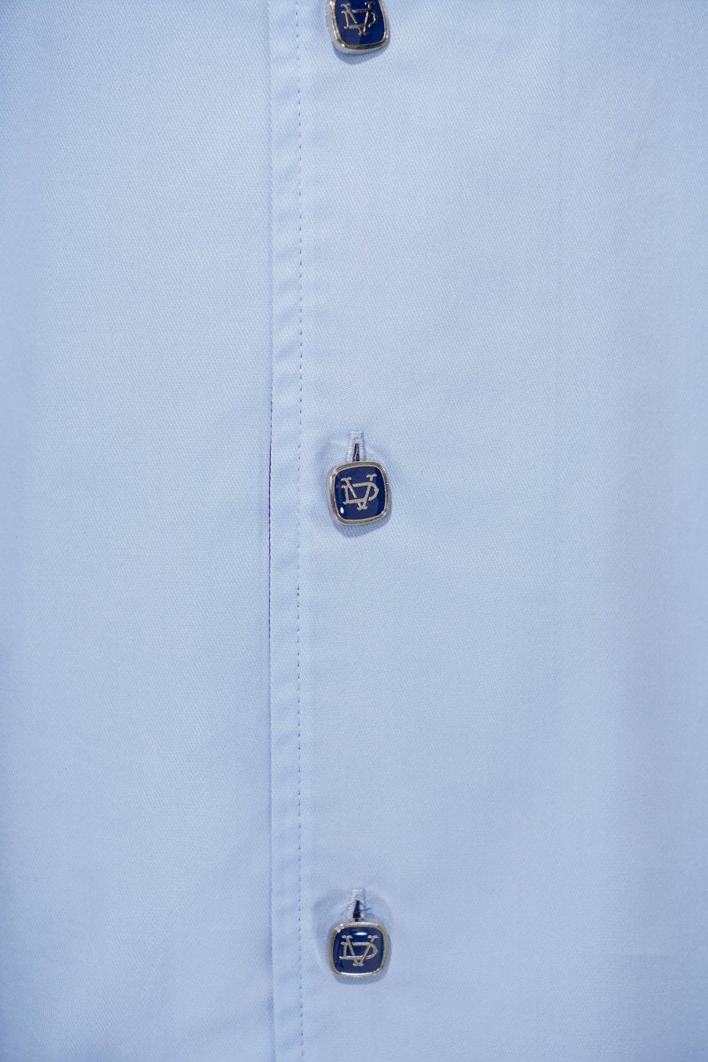 Vazio Button Down – Blue (Cotton Blend) - Valabasas