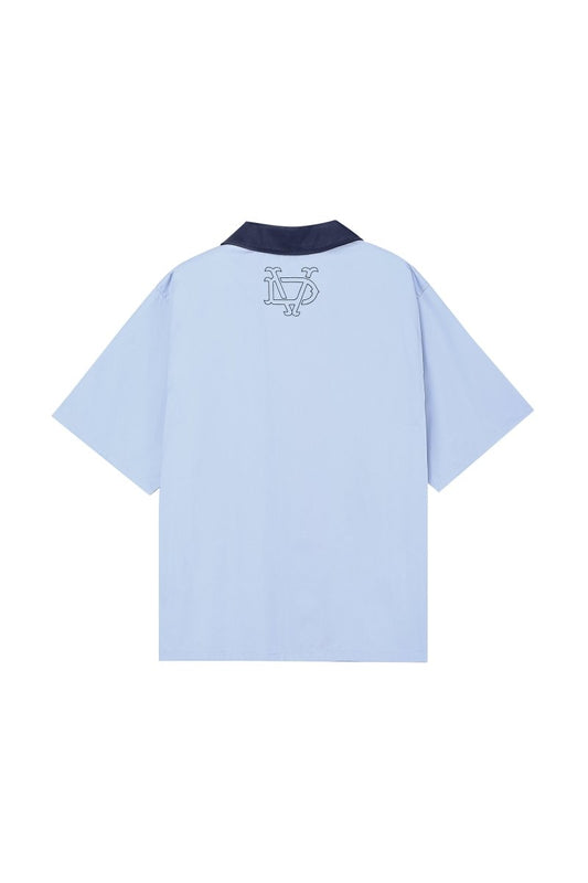 Vazio Button Down – Blue (Cotton Blend) - Valabasas