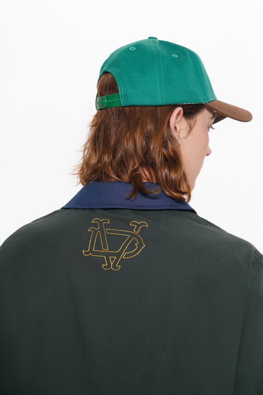 Vazio Button Down – Green (Cotton Blend) - Valabasas