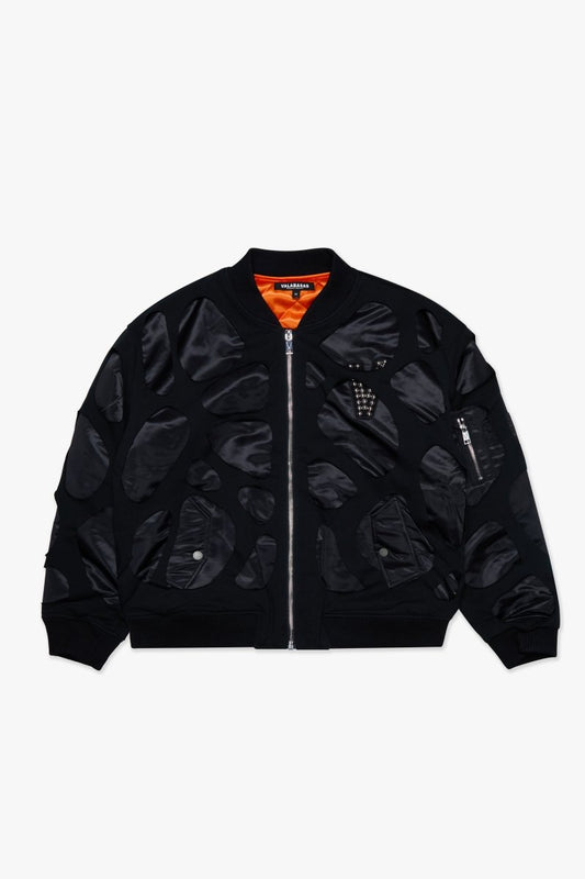 Vecna Bomber Jacket Black - Valabasas