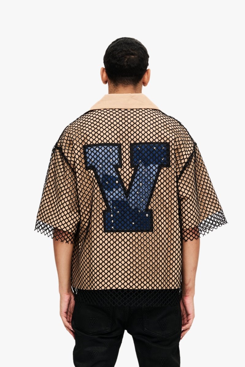 VegaPunk Button Up Khaki - Valabasas