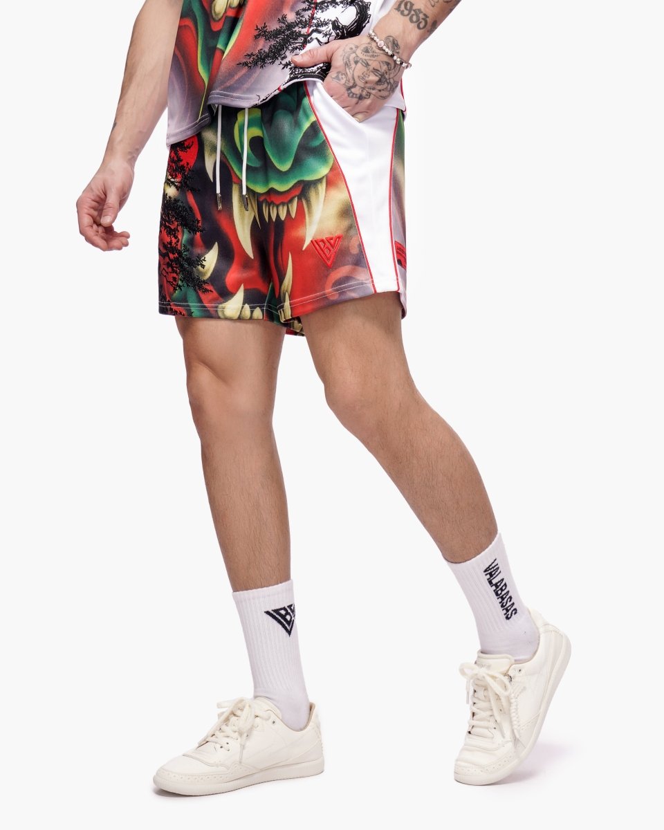 Venom Sun Printed Shorts - Valabasas