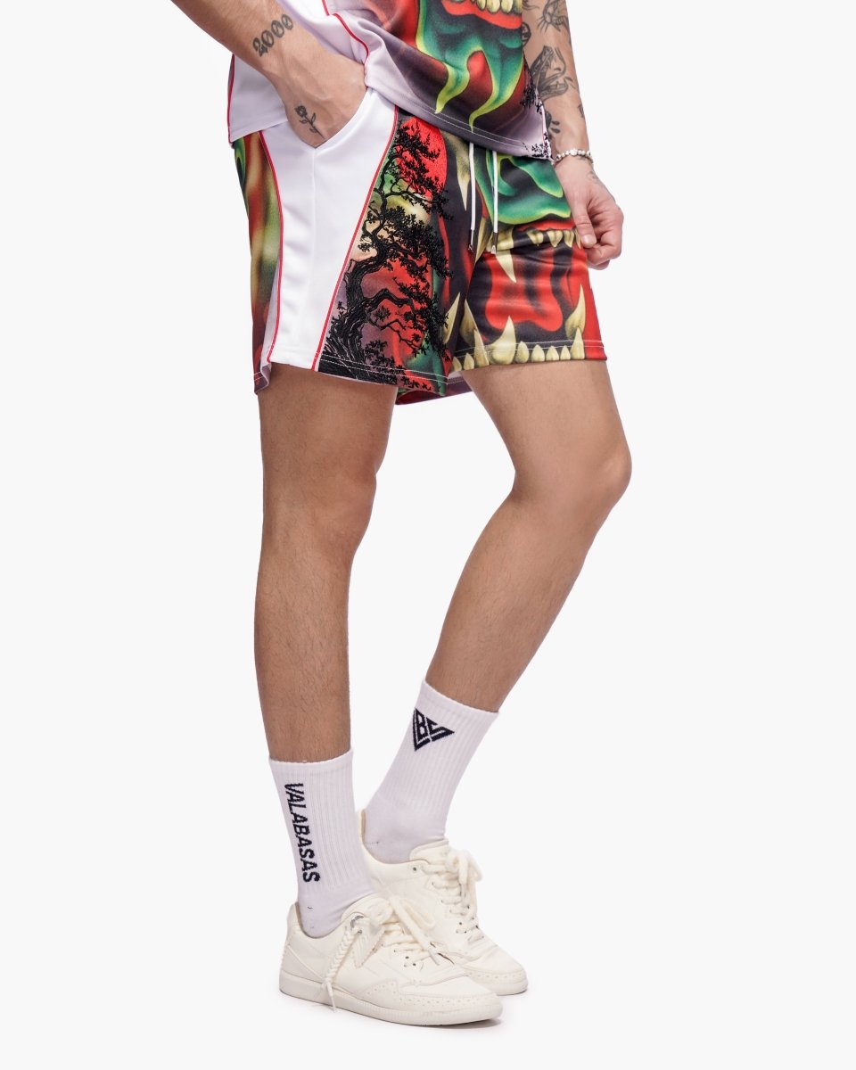 Venom Sun Printed Shorts - Valabasas