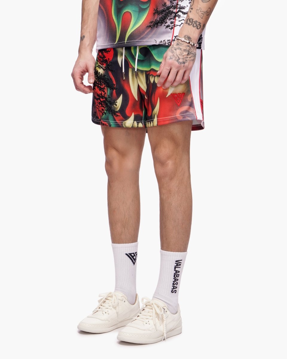 Venom Sun Printed Shorts - Valabasas
