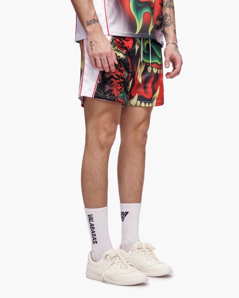 Venom Sun Printed Shorts - Valabasas