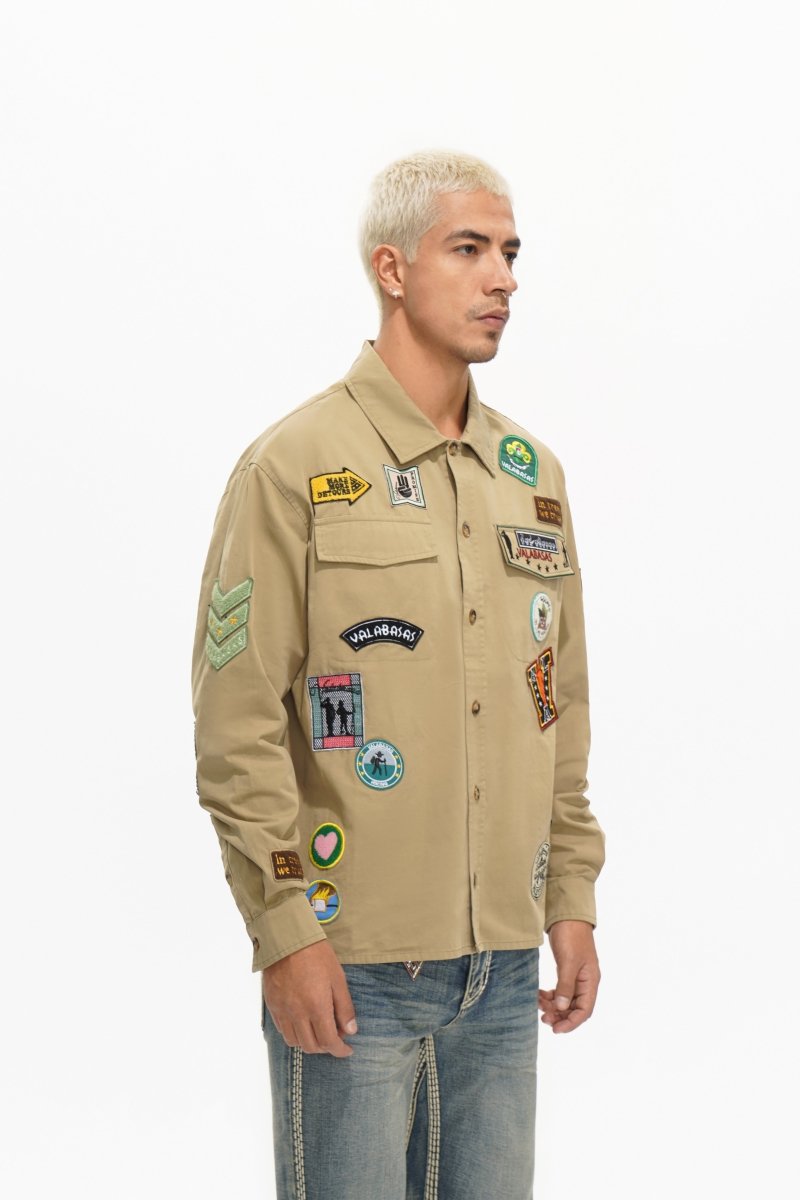 Ventur Tan Button Down - Valabasas