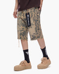 Vertigo Shorts Blue Dirty White
