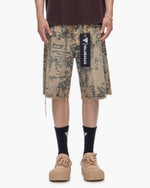 Vertigo Shorts Blue Dirty White