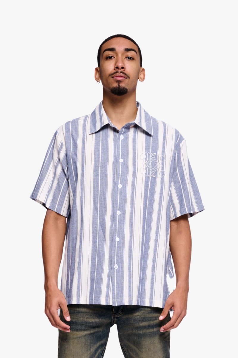 Vicolo Button Down Blue - Valabasas