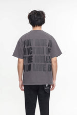 Victim Tee Black Wash