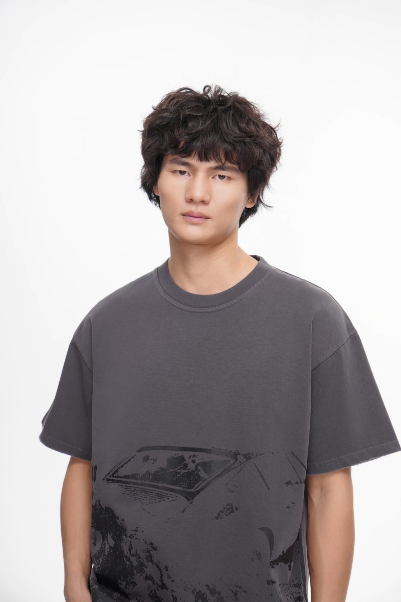 Victim Tee Black Wash - Valabasas