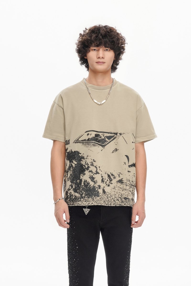 Victim Tee Khaki - Valabasas
