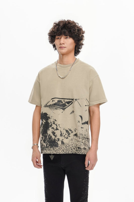 Victim Tee Khaki - Valabasas