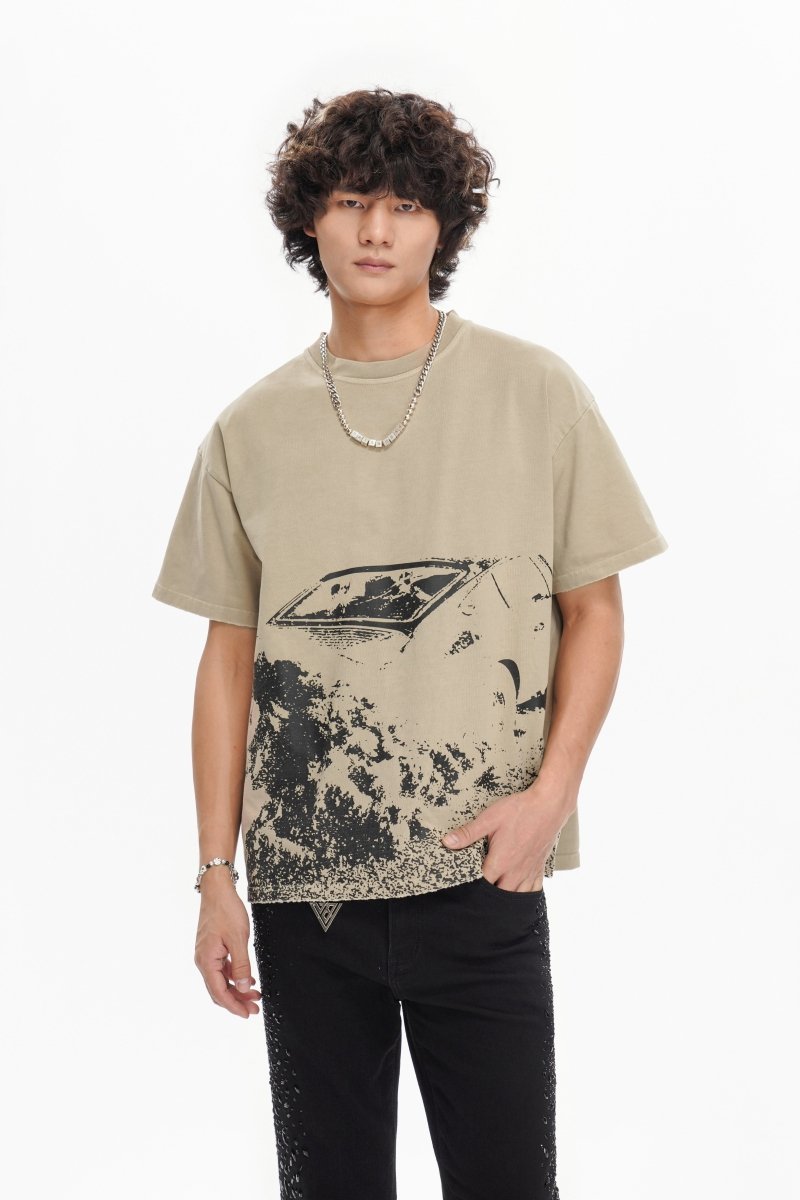 Victim Tee Khaki - Valabasas