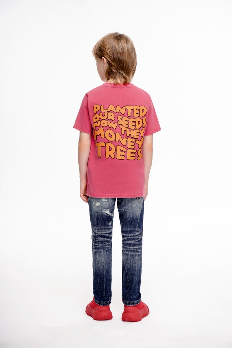 Viggo Kids Skinny Denim Jeans Light Washed - Valabasas