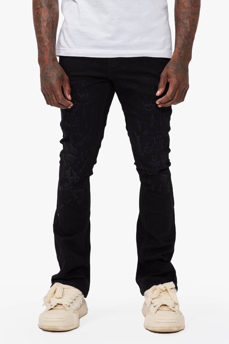 Vin Jet Black Stacked - Valabasas