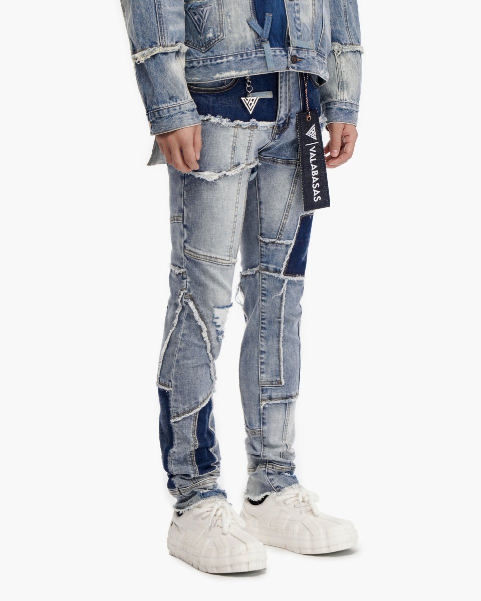 Vireon Blue Wash Skinny Jeans - Valabasas