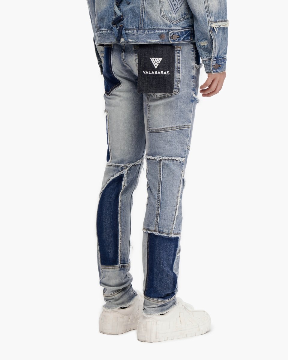 Vireon Blue Wash Skinny Jeans - Valabasas