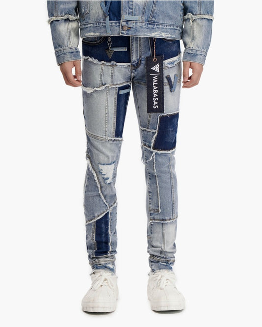 Vireon Blue Wash Skinny Jeans - Valabasas
