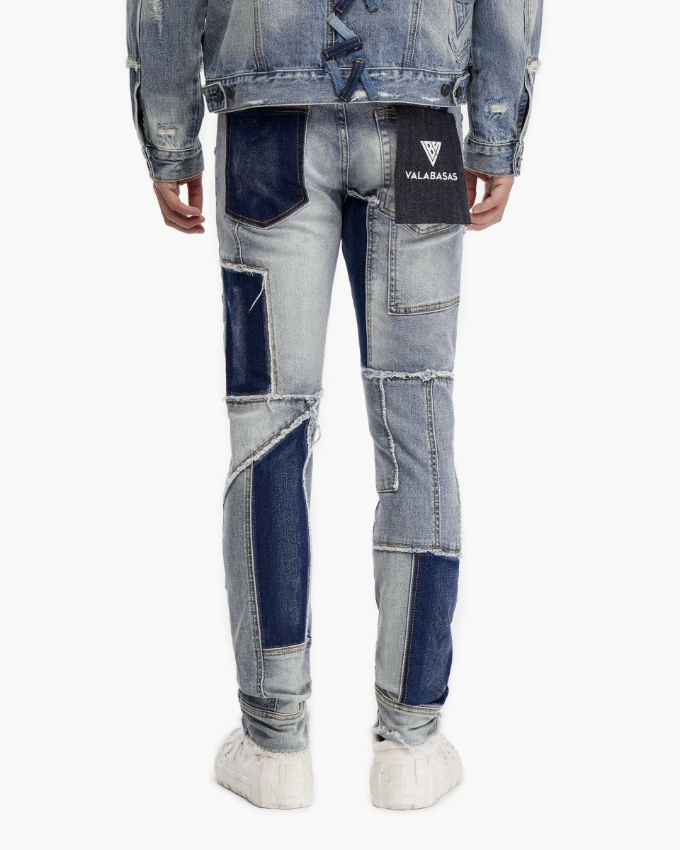Vireon Blue Wash Skinny Jeans - Valabasas