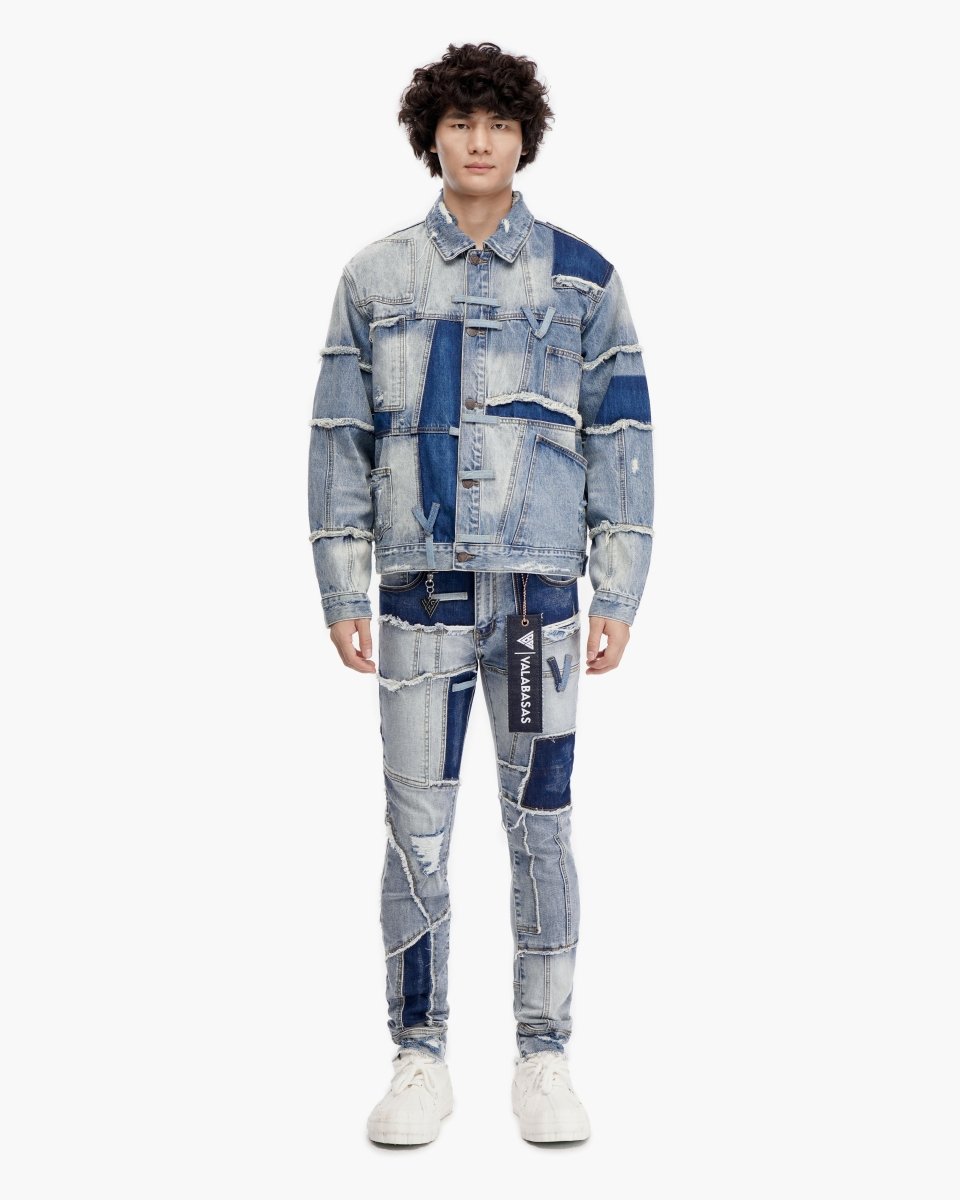 Vireon Blue Wash Skinny Jeans - Valabasas