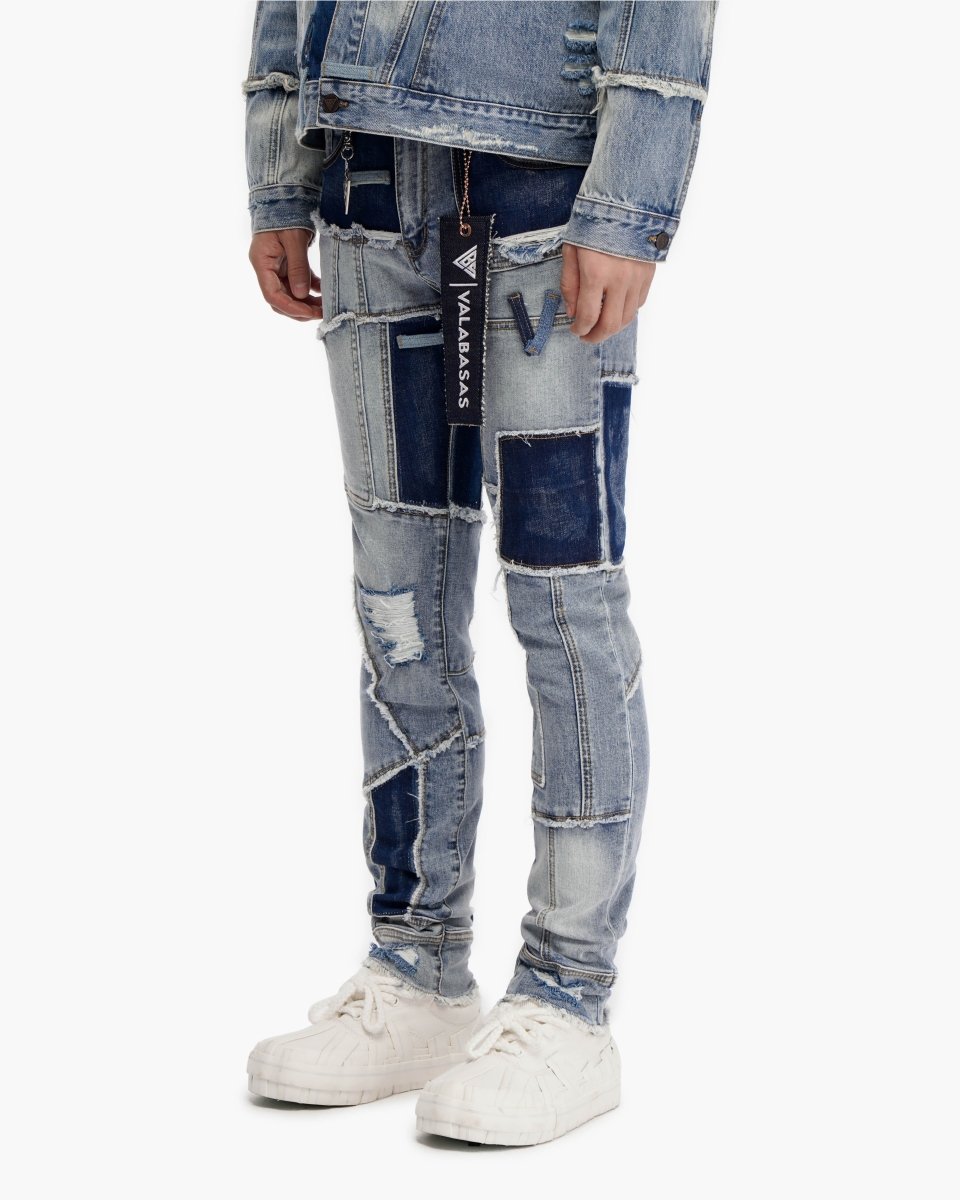 Vireon Blue Wash Skinny Jeans - Valabasas