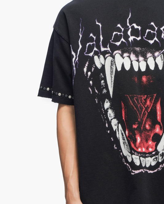 Viscious Vintage Black Tee - Valabasas