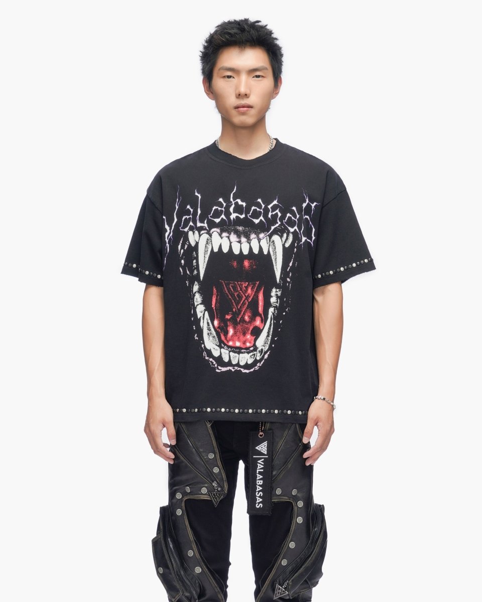 Viscious Vintage Black Tee - Valabasas