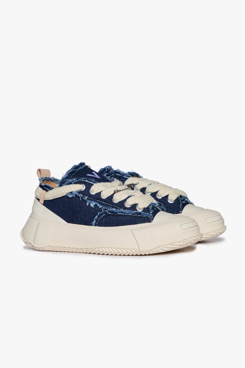 "VISION" BLUE SHOES DENIM - Valabasas