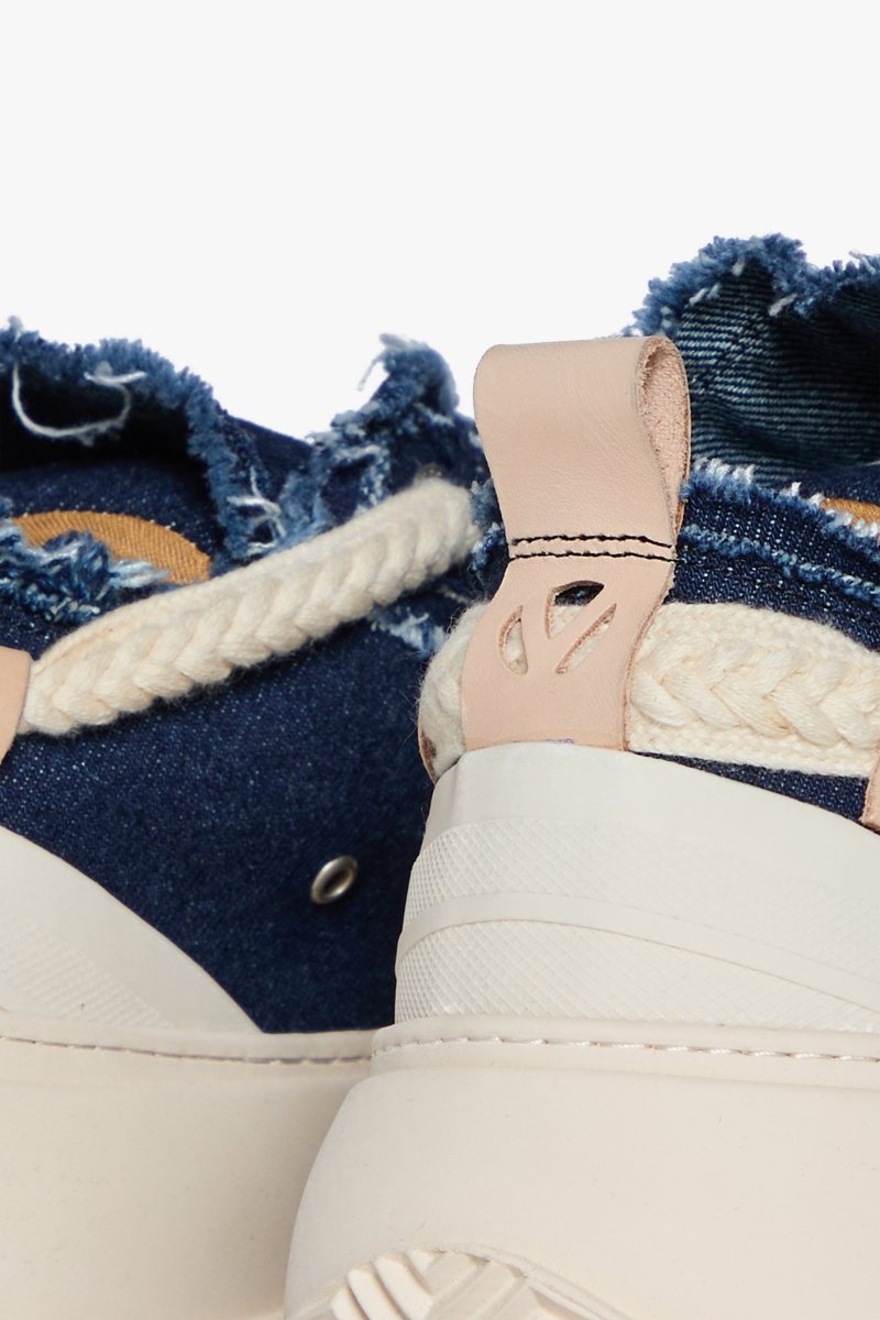 "VISION" BLUE SHOES DENIM - Valabasas