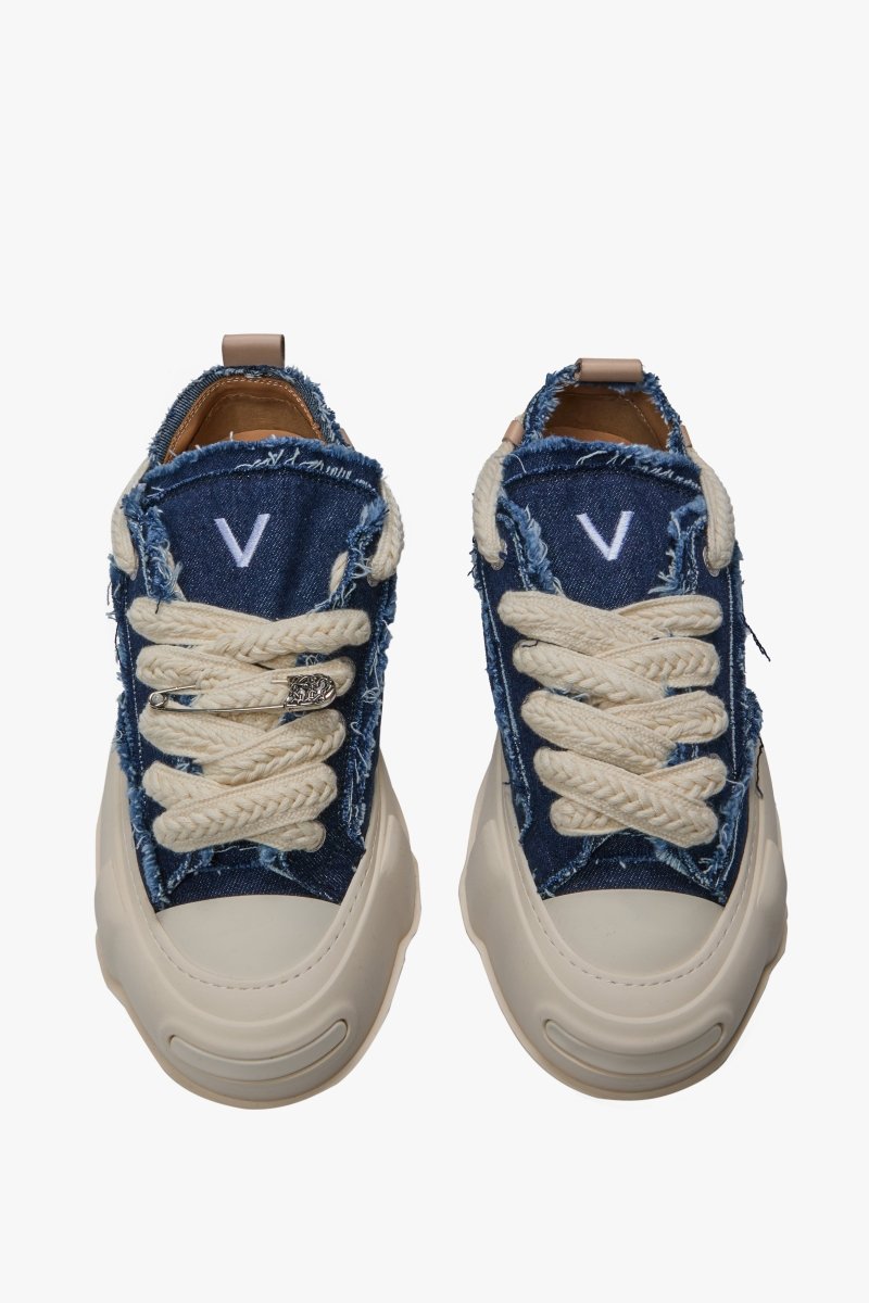 "VISION" BLUE SHOES DENIM - Valabasas