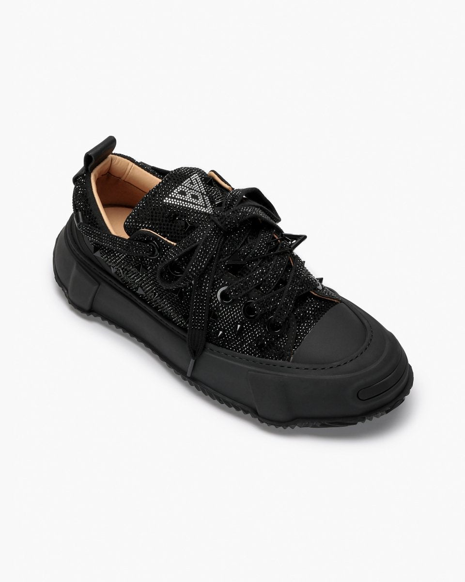 Vision Obsidian Leather Shoes - Valabasas
