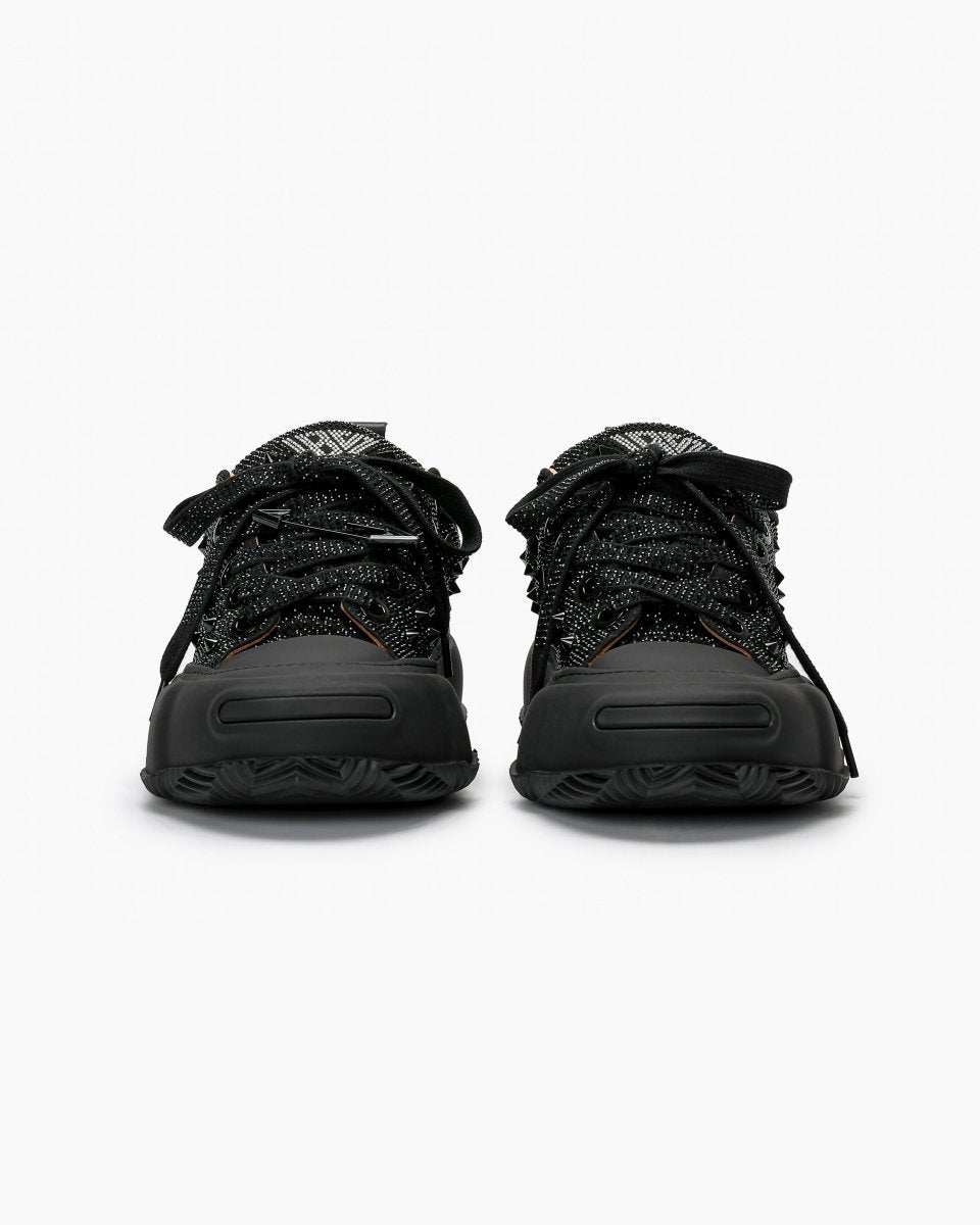 Vision Obsidian Leather Shoes - Valabasas