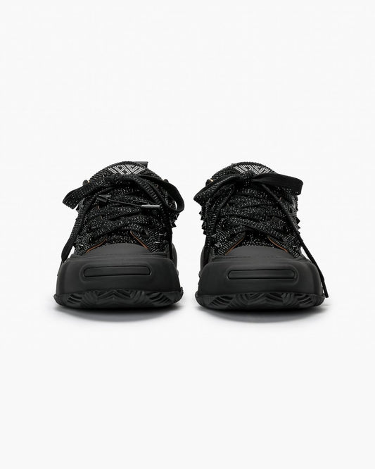 Vision Obsidian Leather Shoes - Valabasas