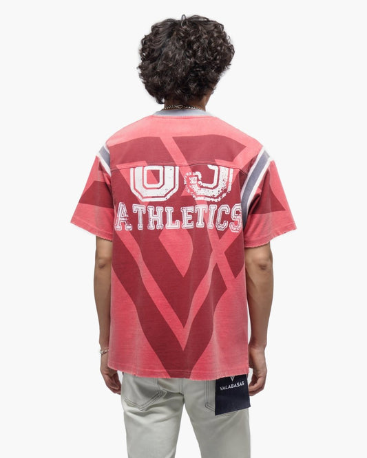 VLBS Athletics Vintage Red Tee - Valabasas