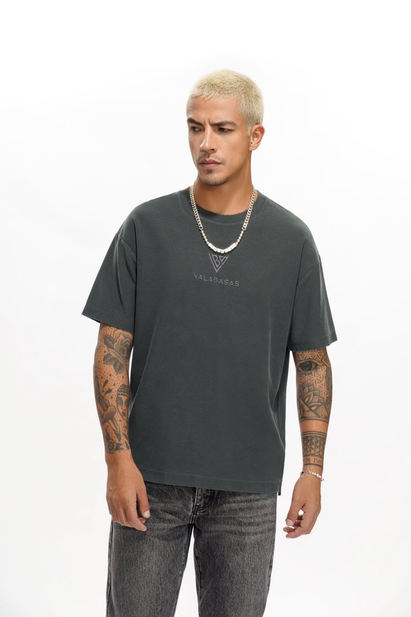 VLOGO Grey Tee - Valabasas