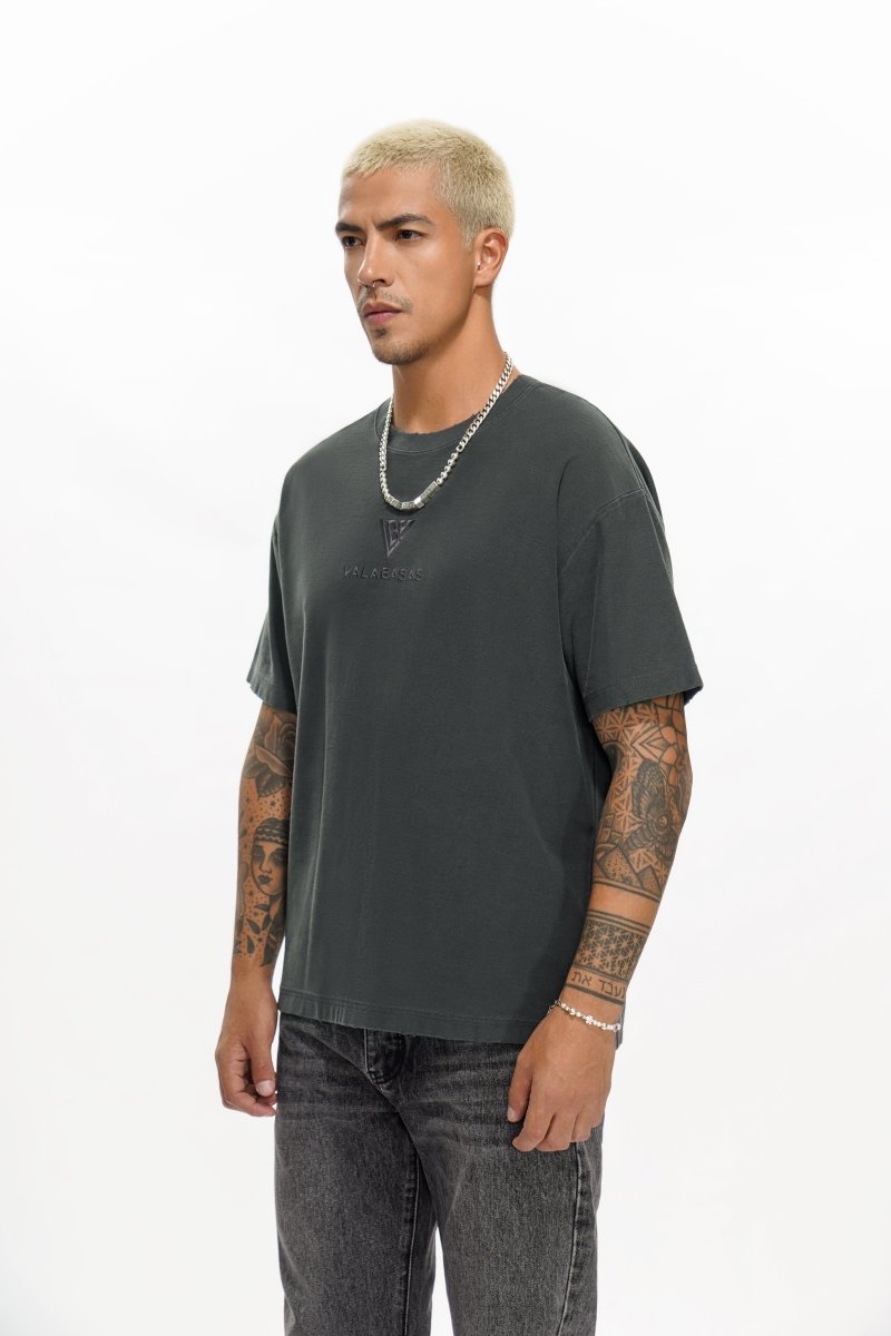 VLOGO Grey Tee - Valabasas