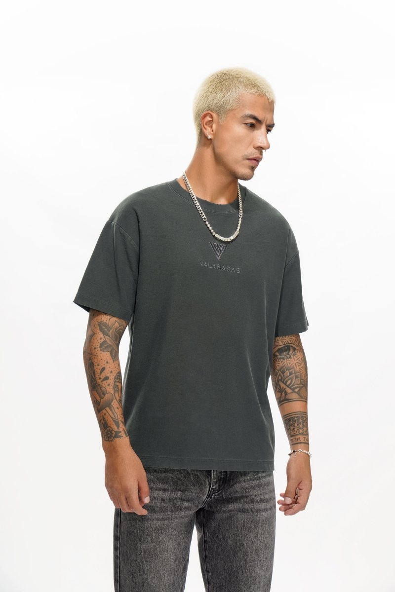 VLOGO Grey Tee - Valabasas