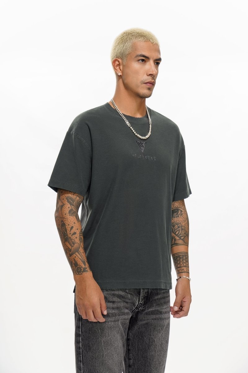 VLOGO Grey Tee - Valabasas